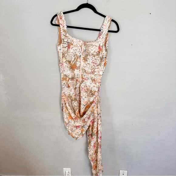 The Dolls House Cindy Dress Embelished Sequin Ocean Seashell Small - Picture 2 of 8